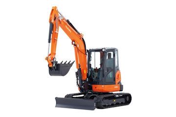 Kubota U55/4 5 Ton Digger,
1960mm Max working width,
3630mm Max dig depth
This Machine can be fitted with breaker at extra cost